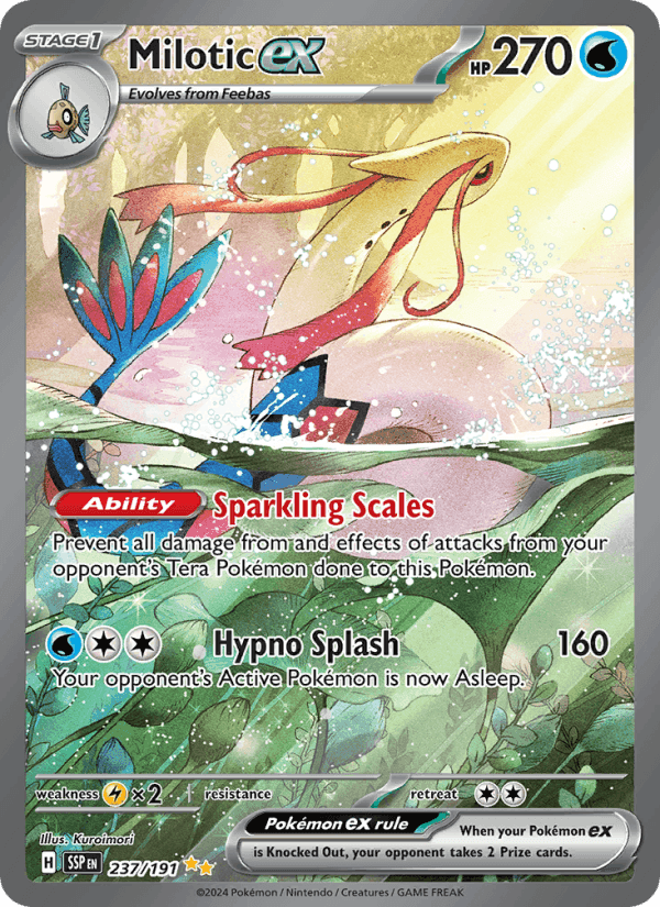 Surging Sparks の 237 番、Milotic ex