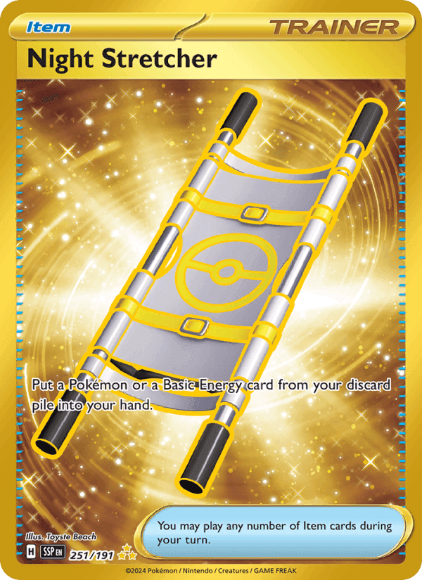 Night Stretcher, carte 251 de Surging Sparks
