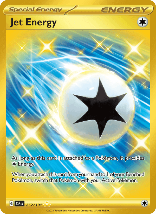 Jet Energy, card 252 from Surging Sparks
