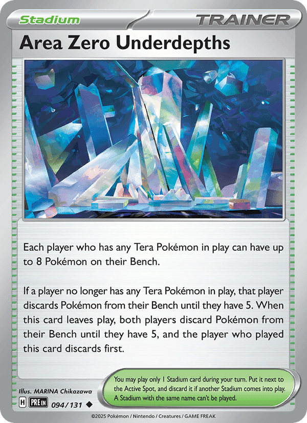 Area Zero Underdepths, carte 094 de Prismatic Evolutions
