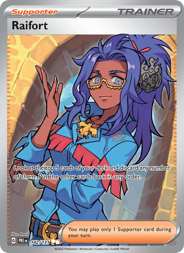 Raifort, card 142 from Prismatic Evolutions
