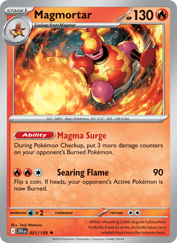 Magmortar, carta 021 di Journey Together