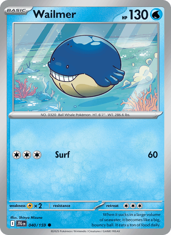 Wailmer, carta 040 di Journey Together
