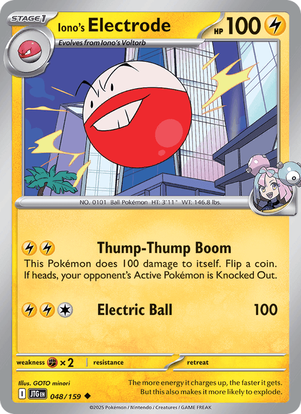 Iono's Electrode, carta 048 de Journey Together