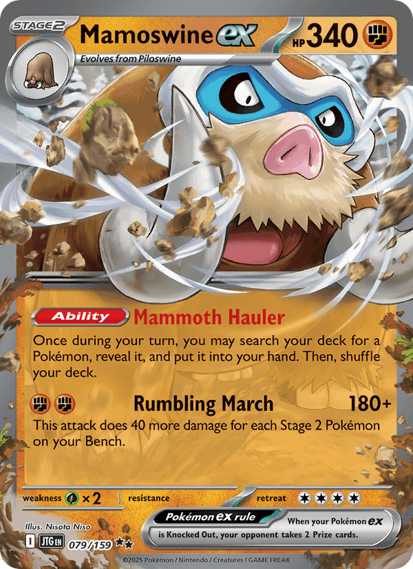 Mamoswine ex, carta 079 di Journey Together