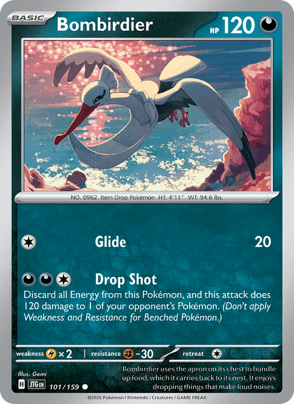 Bombirdier, card 101 from Journey Together