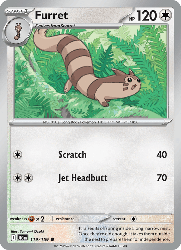 Journey Together の 119 番、Furret