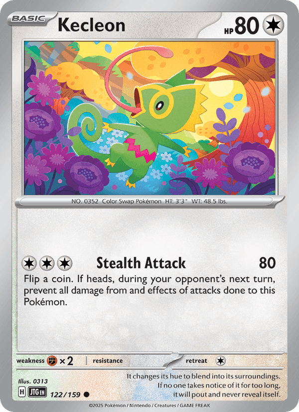 Kecleon, card 122 from Journey Together