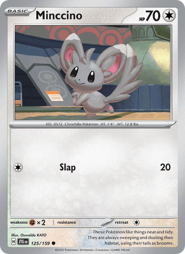 Minccino, card 125 from Journey Together