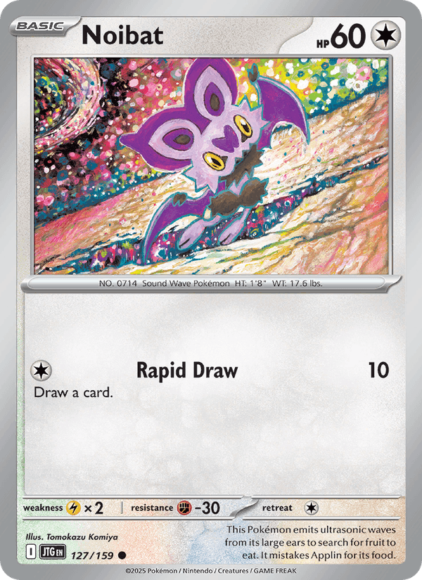Noibat, card 127 from Journey Together