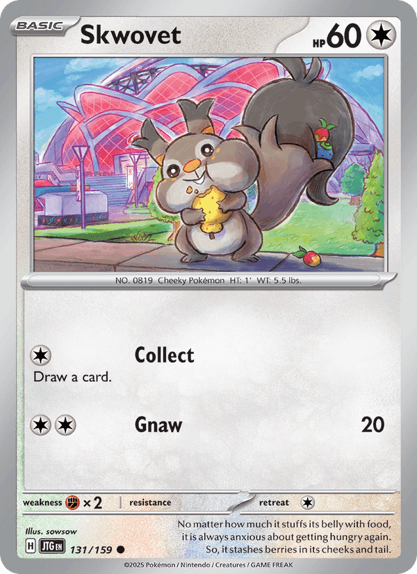 Skwovet, card 131 from Journey Together