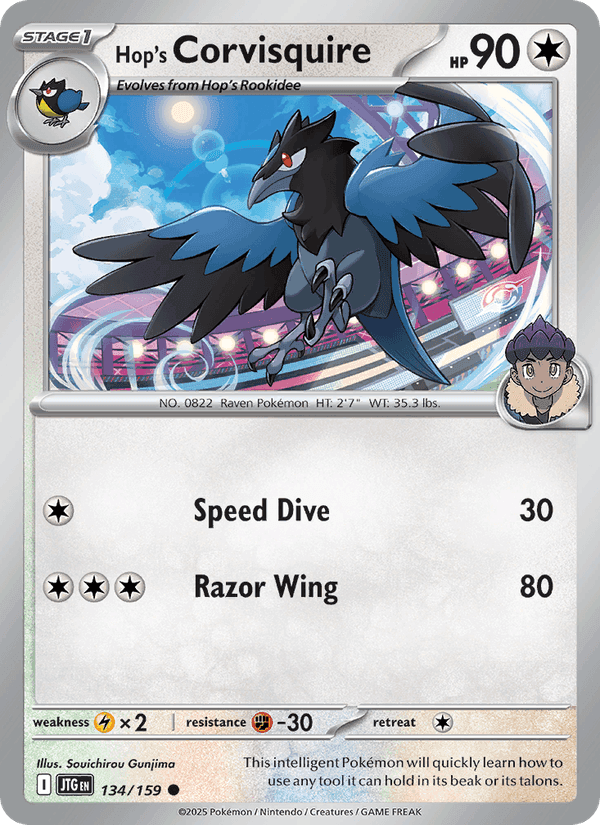 Hop's Corvisquire, card 134 from Journey Together