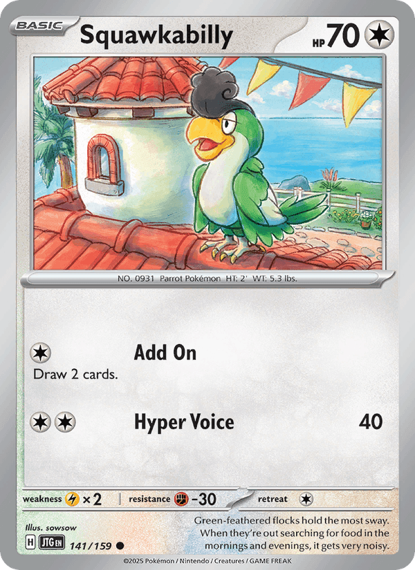 Squawkabilly, card 141 from Journey Together