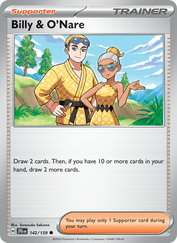 Billy & O'Nare, card 142 from Journey Together