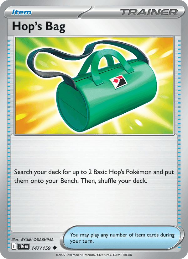 Hop's Bag, card 147 from Journey Together