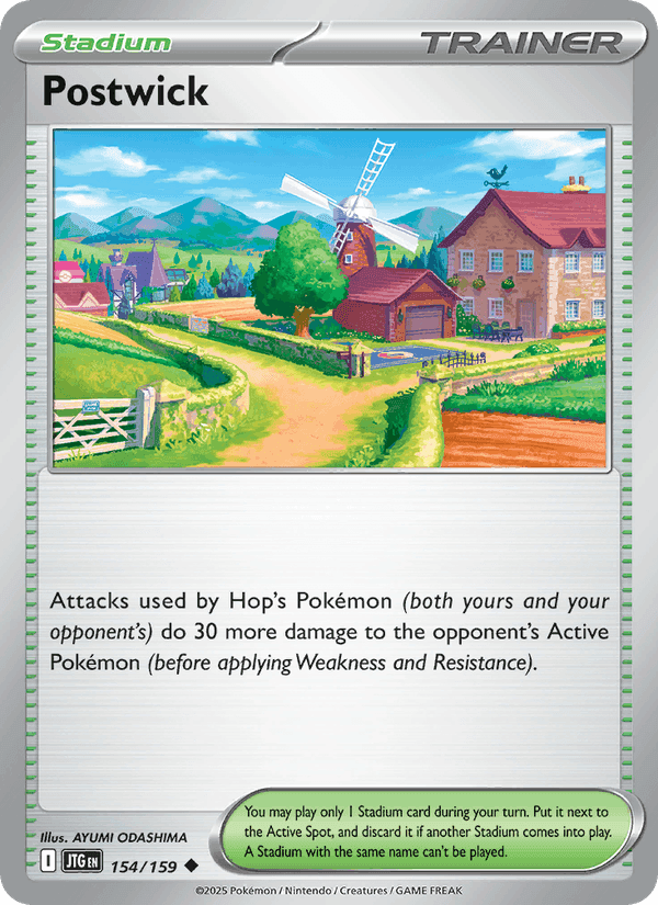 Postwick, card 154 from Journey Together