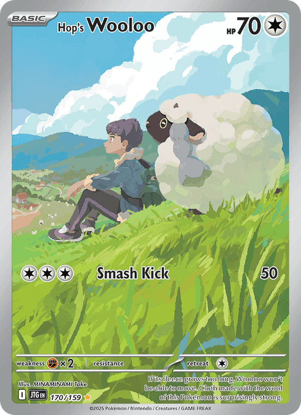Hop's Wooloo, card 170 from Journey Together