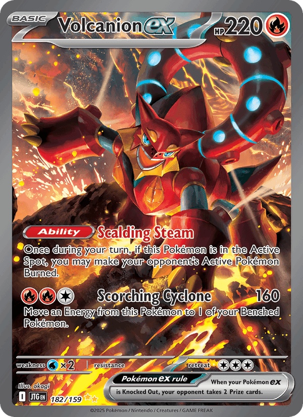 Journey Together の 182 番、Volcanion ex