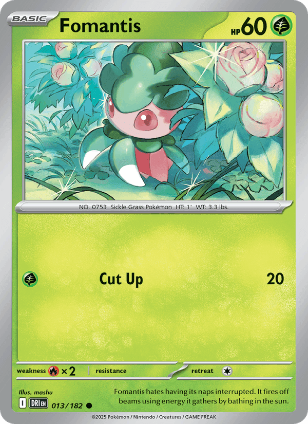 ロケット団の栄光 の 013 番、Fomantis