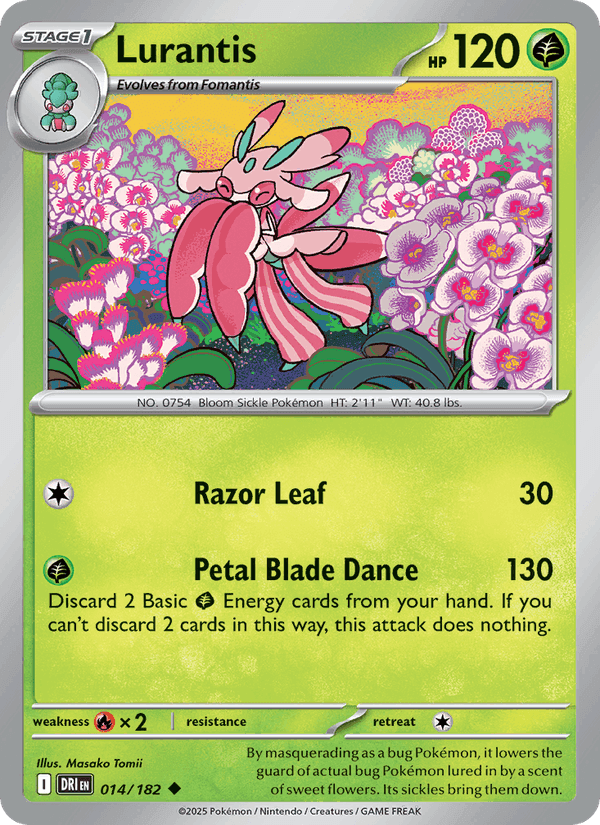 Lurantis, card 014 from Destined Rivals