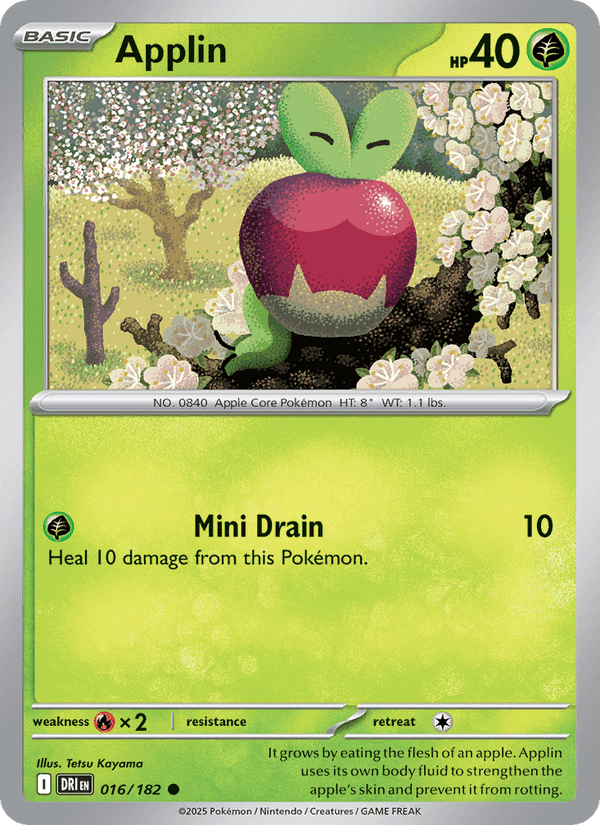 Applin, carte 016 de Destined Rivals