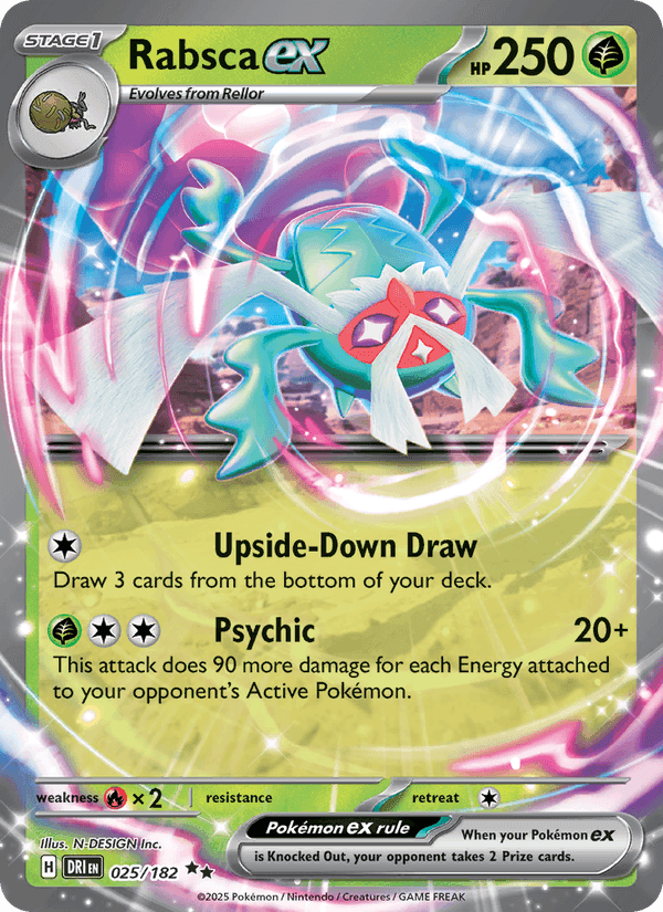 Rabsca ex, card 025 from Destined Rivals