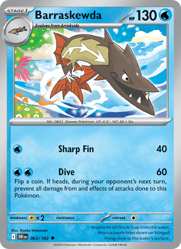 Barraskewda, card 063 from Destined Rivals