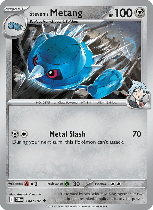 Steven's Metang, card 144 from Destined Rivals