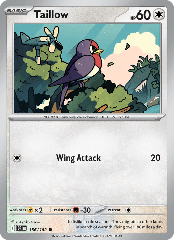 Taillow, carta 156 di Destined Rivals