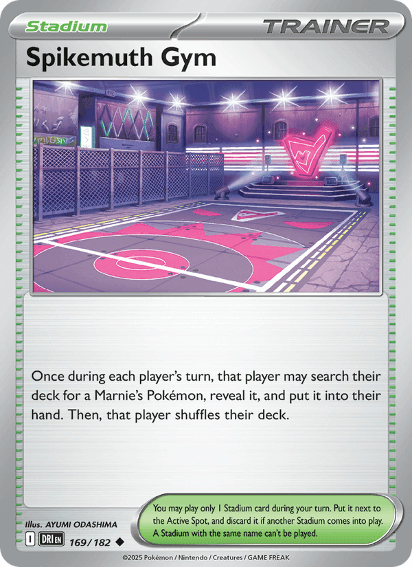 Spikemuth Gym, card 169 from Destined Rivals