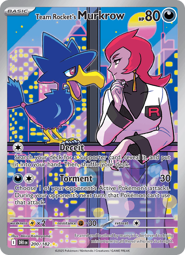 ロケット団の栄光 の 200 番、Team Rocket's Murkrow
