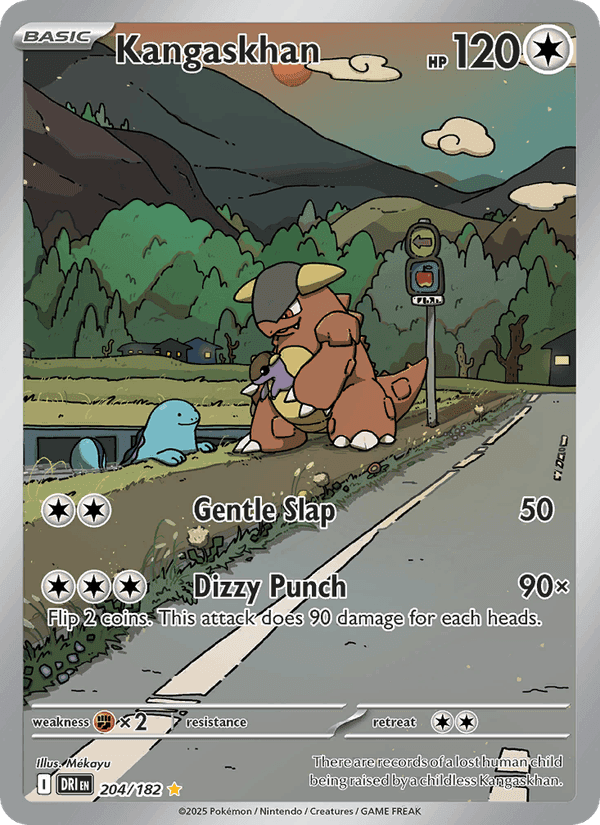 Kangaskhan, carta 204 di Destined Rivals