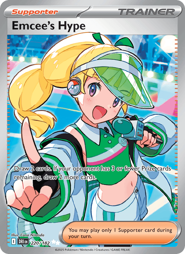 ロケット団の栄光 の 220 番、Emcee's Hype