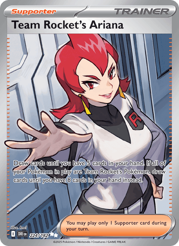 ロケット団の栄光 の 224 番、Team Rocket's Ariana