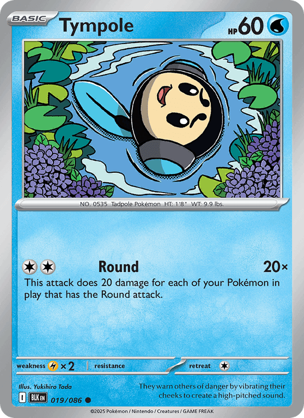 Tympole, card 019 from Black Bolt