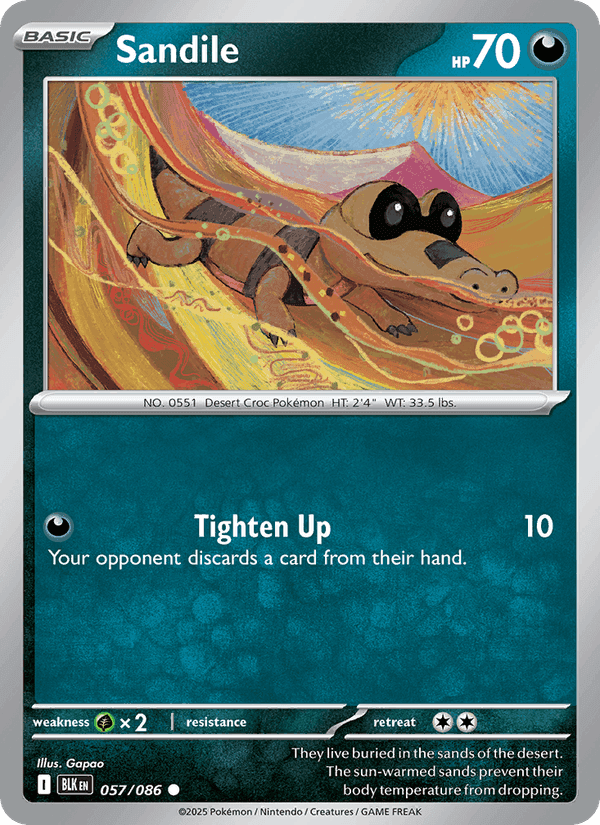 Sandile, card 057 from Black Bolt