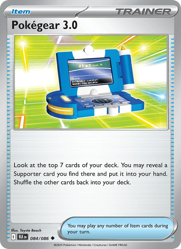 Pokégear 3.0, card 084 from Black Bolt