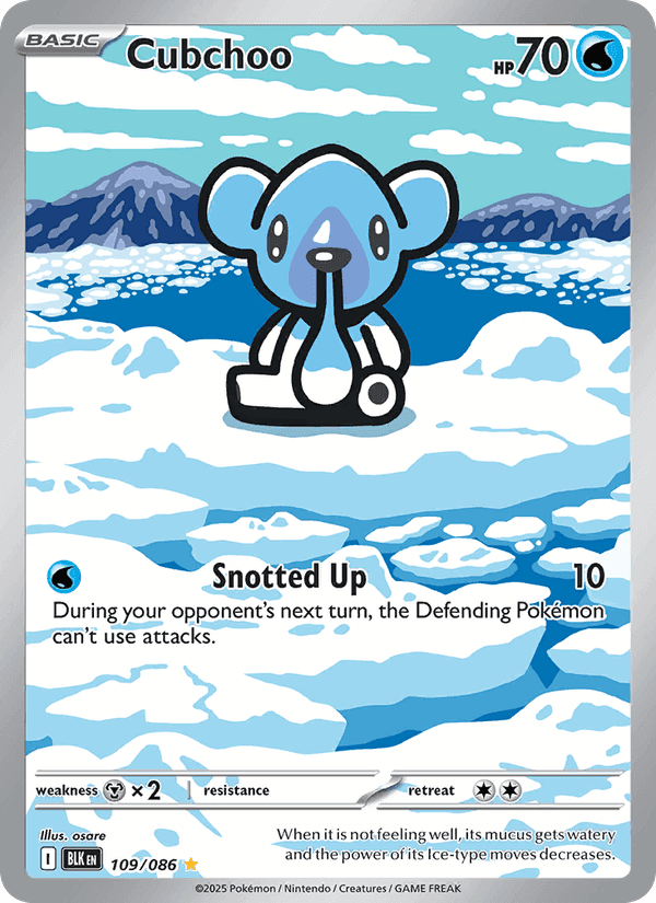 Cubchoo, carte 109 de Black Bolt