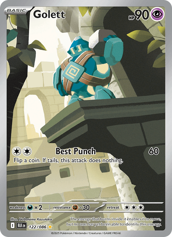 Golett, card 122 from Black Bolt