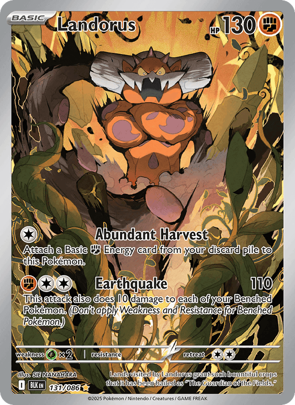 Landorus, carta 131 di Black Bolt