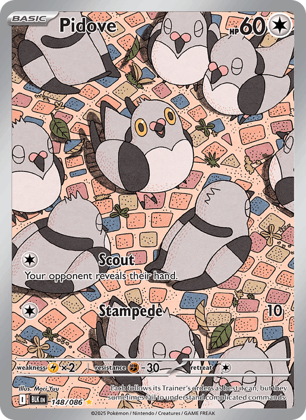 Pidove, card 148 from Black Bolt