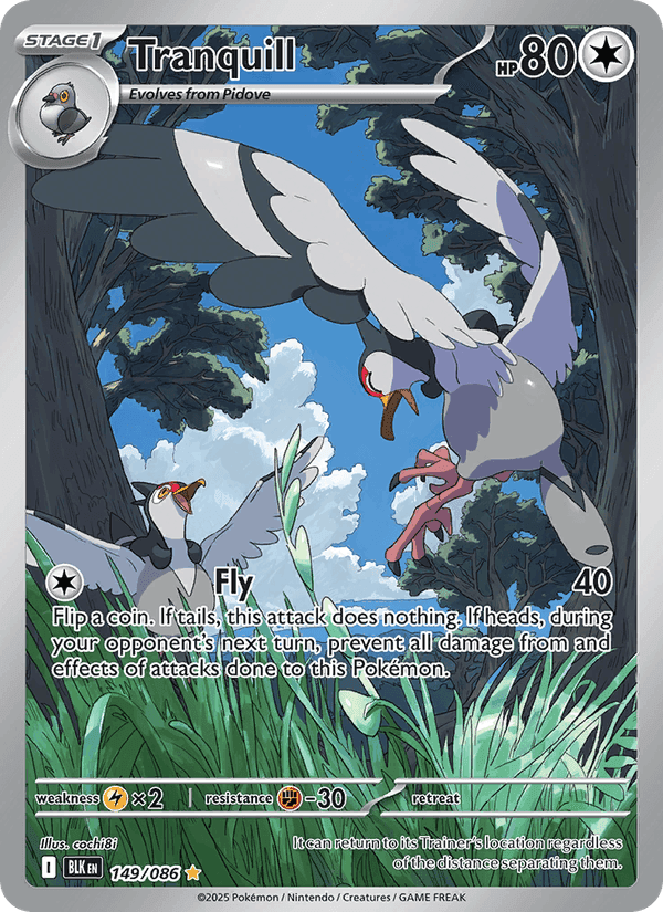 Tranquill, carta 149 di Black Bolt
