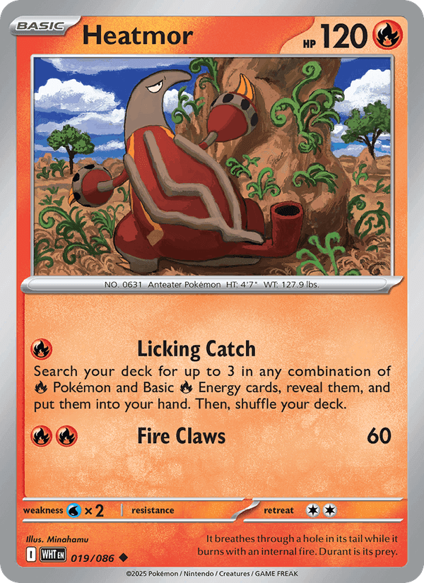 Heatmor, card 019 from White Flare