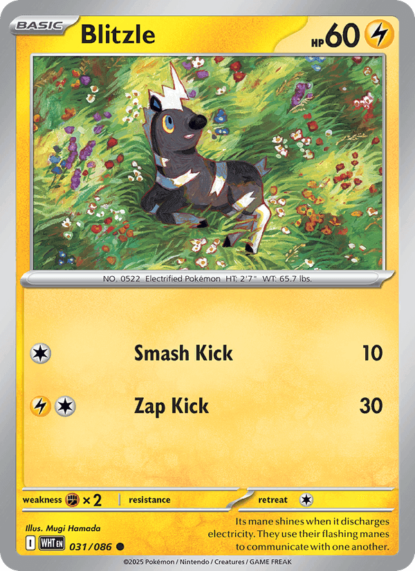 Blitzle, card 031 from White Flare