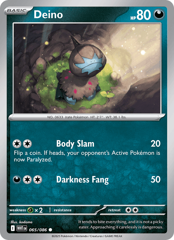 Deino, card 065 from White Flare