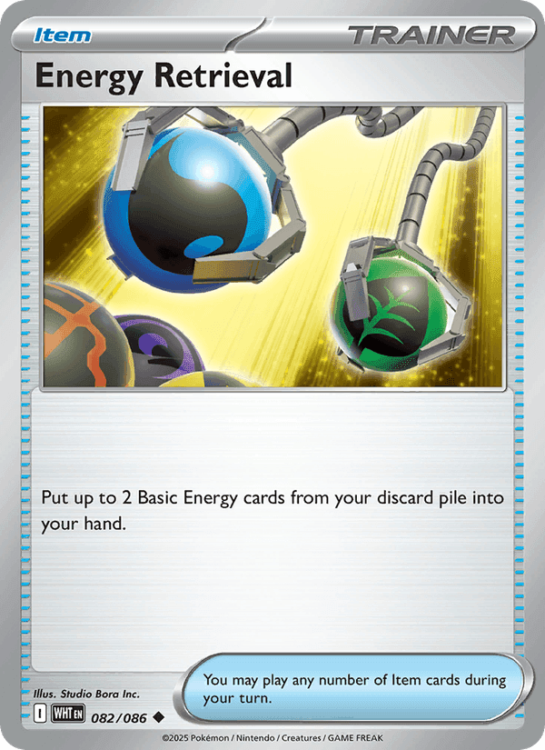 Energy Retrieval, card 082 from White Flare