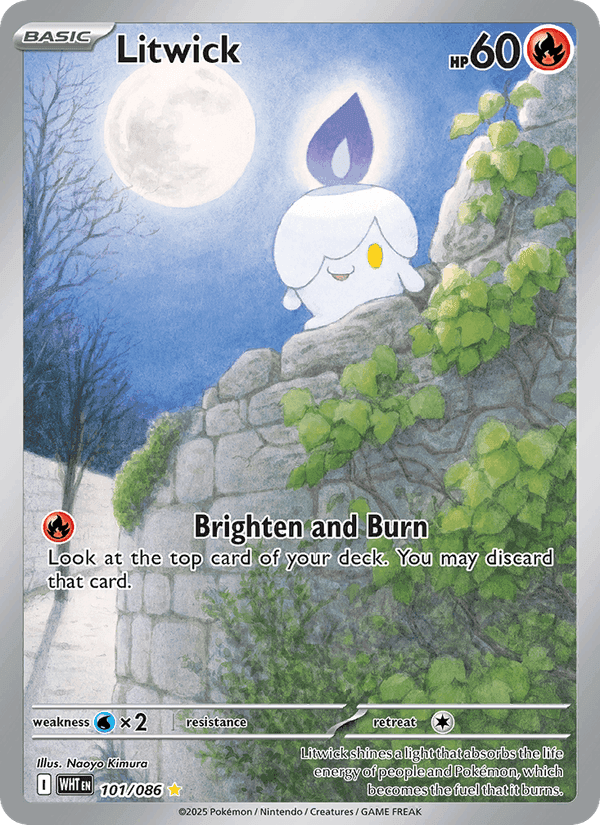 Litwick, card 101 from White Flare