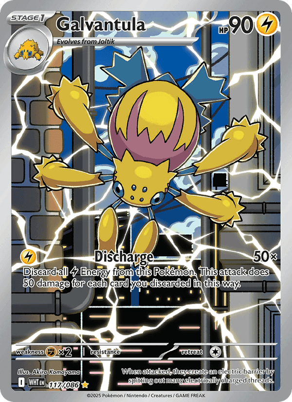 Galvantula, card 117 from White Flare