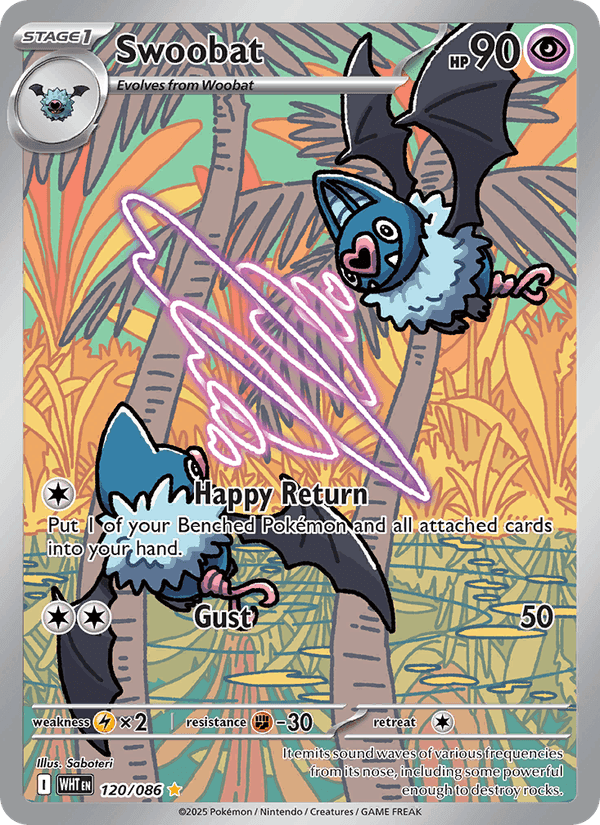 Swoobat, card 120 from White Flare