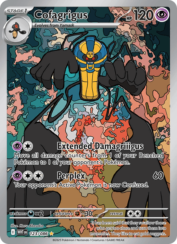 White Flare の 123 番、Cofagrigus